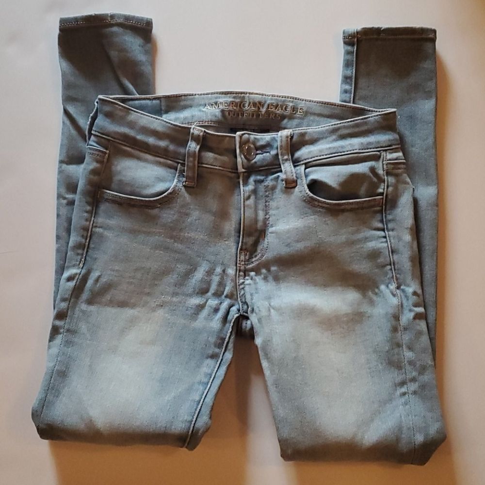 American Eagle Jegging Super Super Stretch Jeans 0